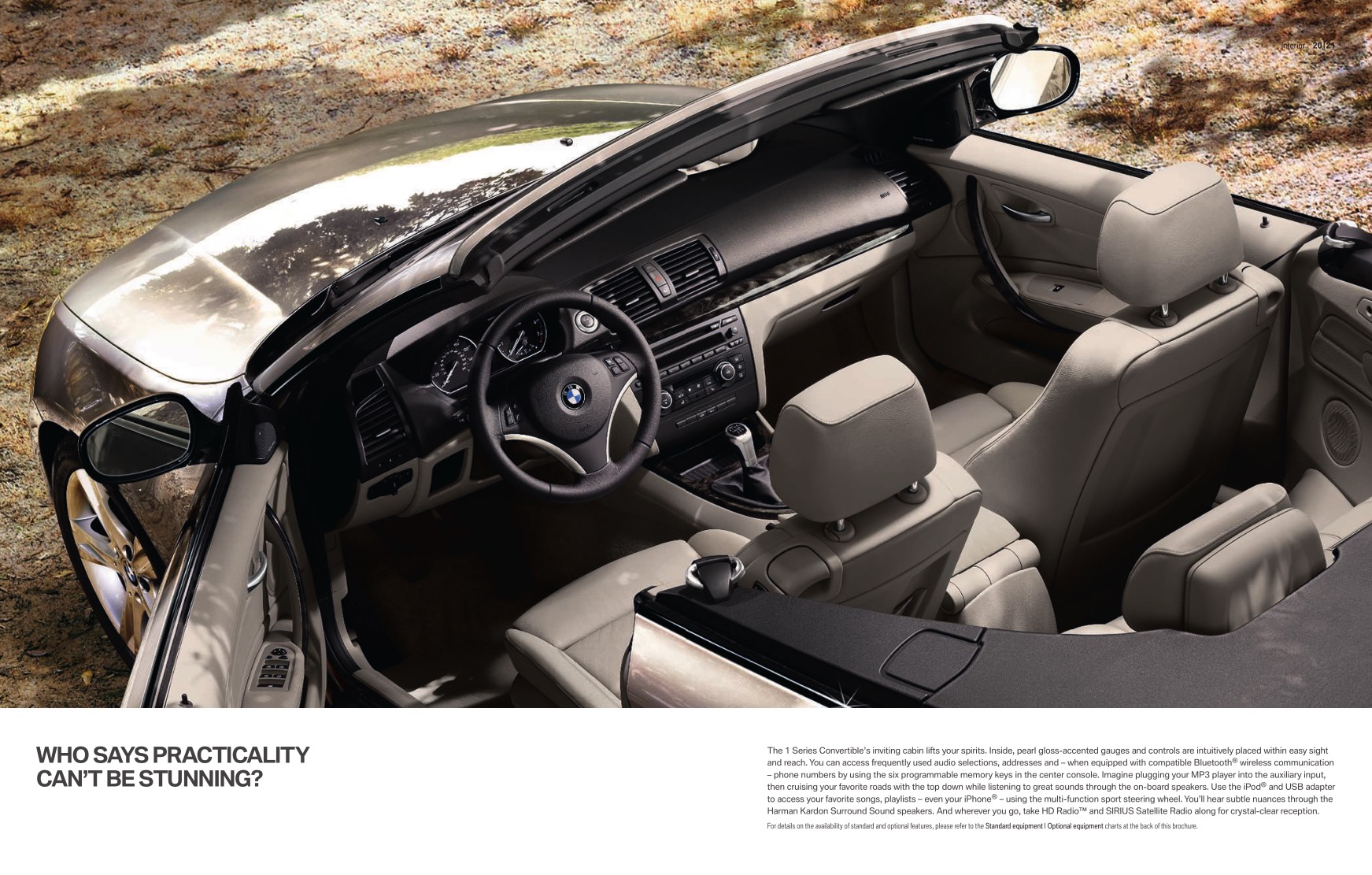 2011 BMW 1-Series Convertible Brochure Page 6